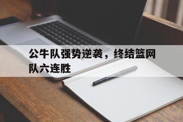 公牛队强势逆袭，终结篮网队六连胜